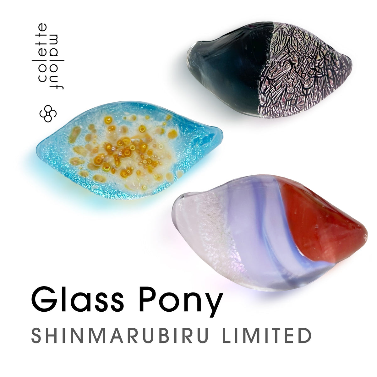 大人気⭐︎colette malouf ホリデー限定グラスポニー Upcycle Large Metallic Glass Pony2022 | THE HAIR BAR TOKYO