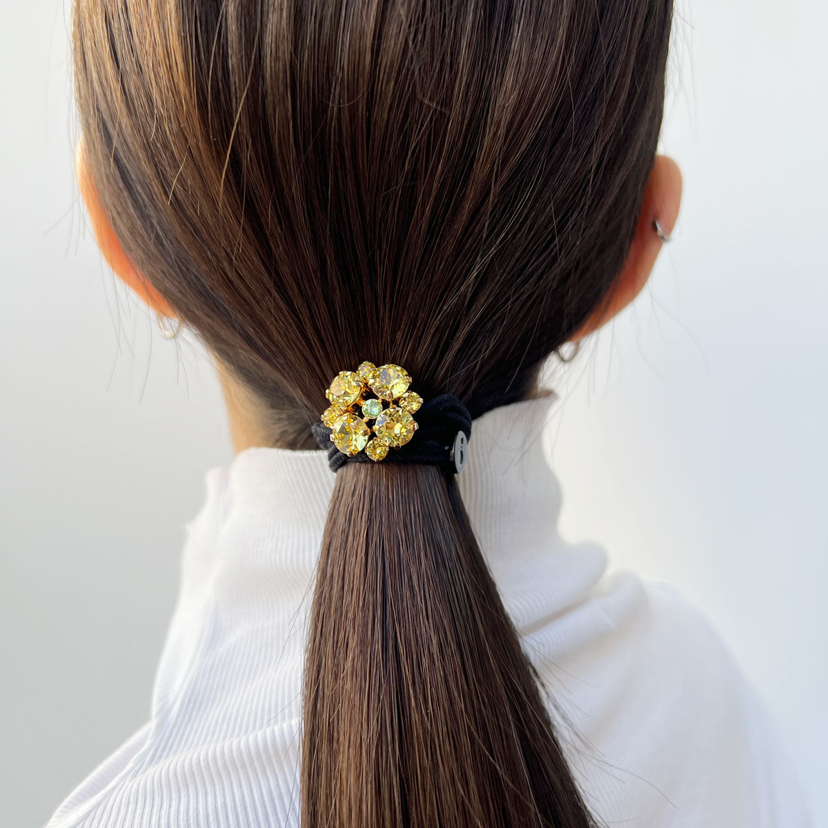 レイプスィード フラワー クリスタル ポニー | THE HAIR BAR TOKYO