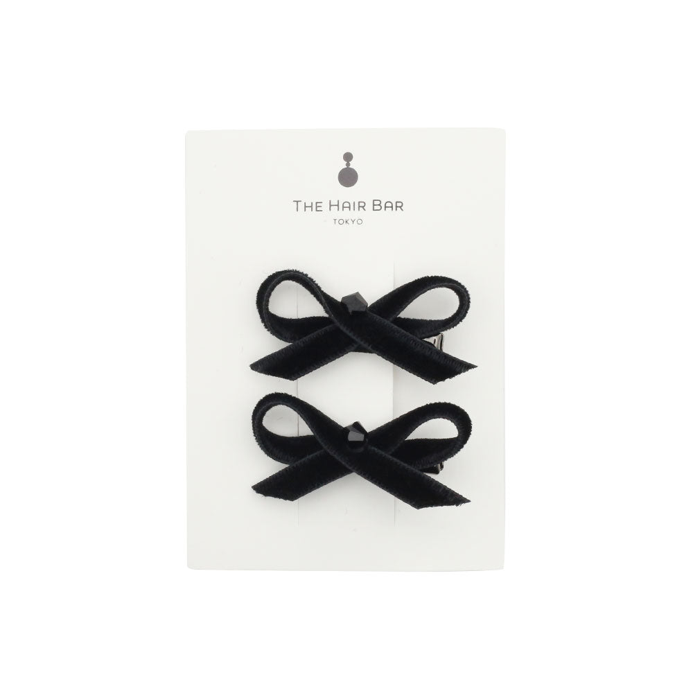 【nonno】THE HAIR BAR TOKYO ベルベットボウ6cm THE HAIR BAR TOKYO＞から上質なべルベットの光沢が美しい