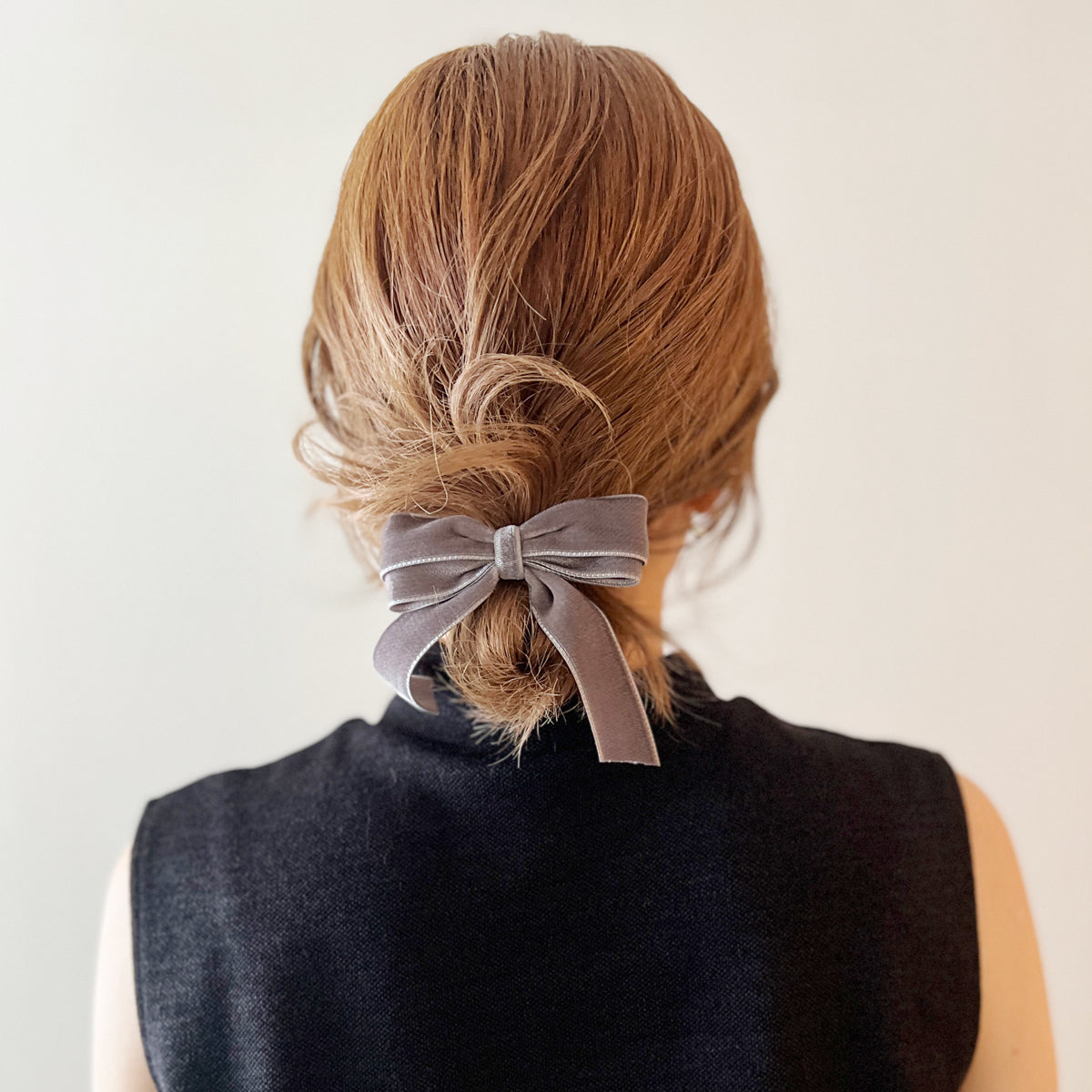【nonno】THE HAIR BAR TOKYO ベルベットボウ6cm nonno】THE HAIR BAR TOKYO ベルベットボウ6cm ベルベット