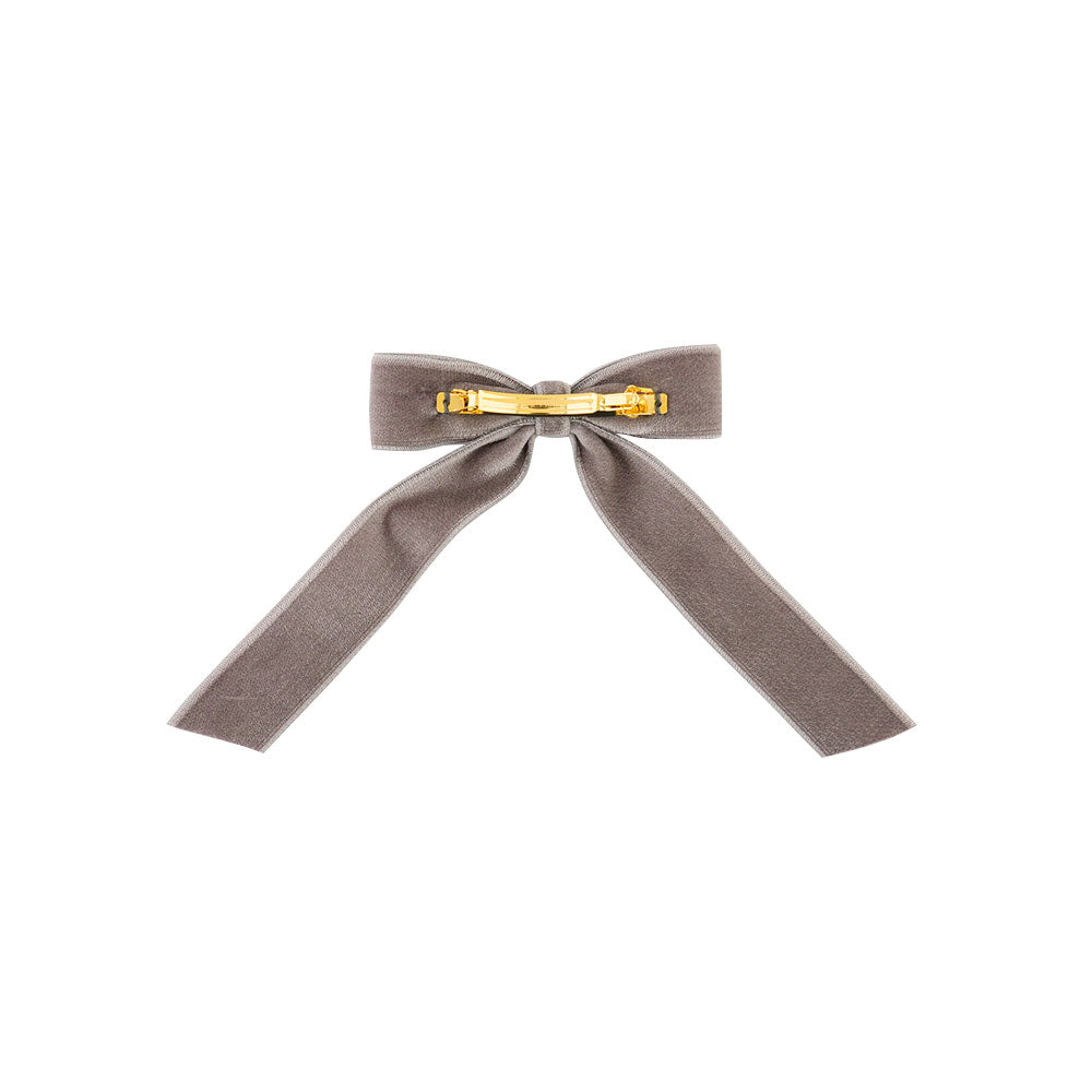 バレッタ・ ベルベットボウ 6cm バレッタ S | THE HAIR BAR TOKYO