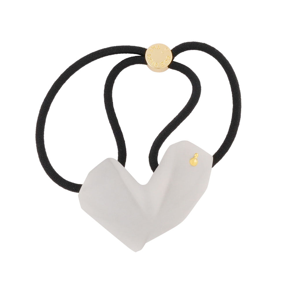 ハート ジェムポニー ラージ ウィズ アイコンスタッズ　ザヘアバートウキョウ フロスティング ハート ジェムポニー ラージ ウィズ アイコンスタッズ