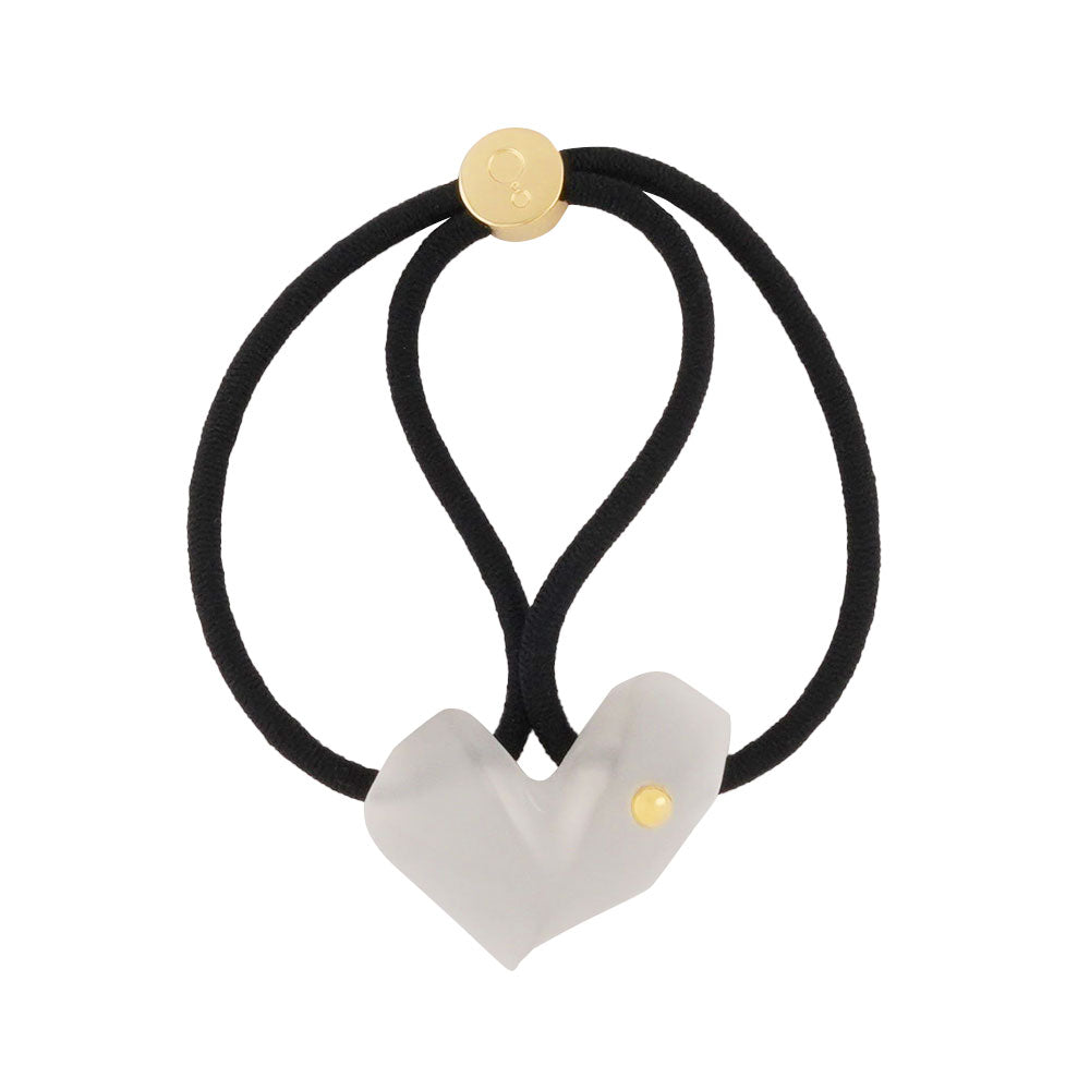 THE HAIR BAR TOKYO ハート ジェムポニー M ウィズ スタッズ フロスティング ハート ジェムポニー M ウィズ アイコンスタッズ | THE