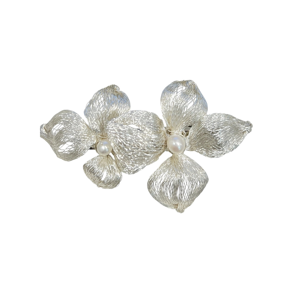 メッシュ ライラック ダブル クリップ | THE HAIR BAR TOKYO