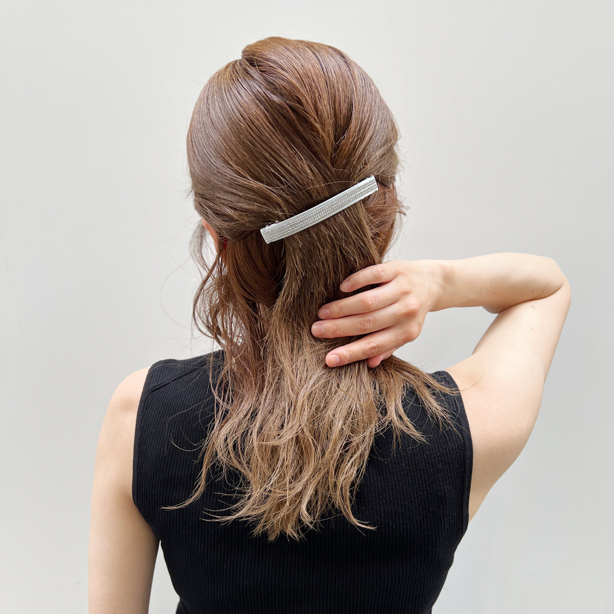 パヴェ クリスタル 10cm バレッタ | THE HAIR BAR TOKYO