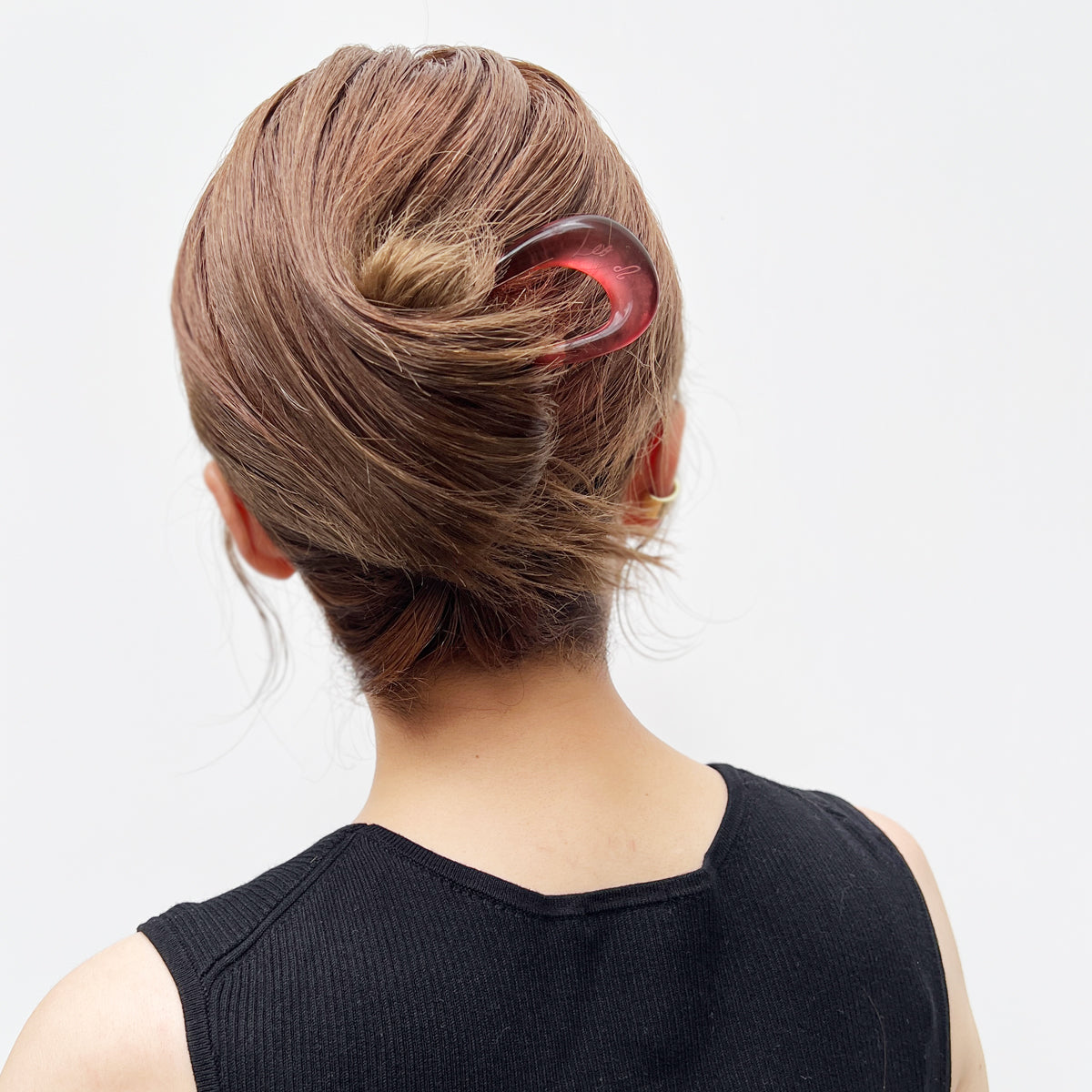ルーサイト ゾディアック レター ヘアピン