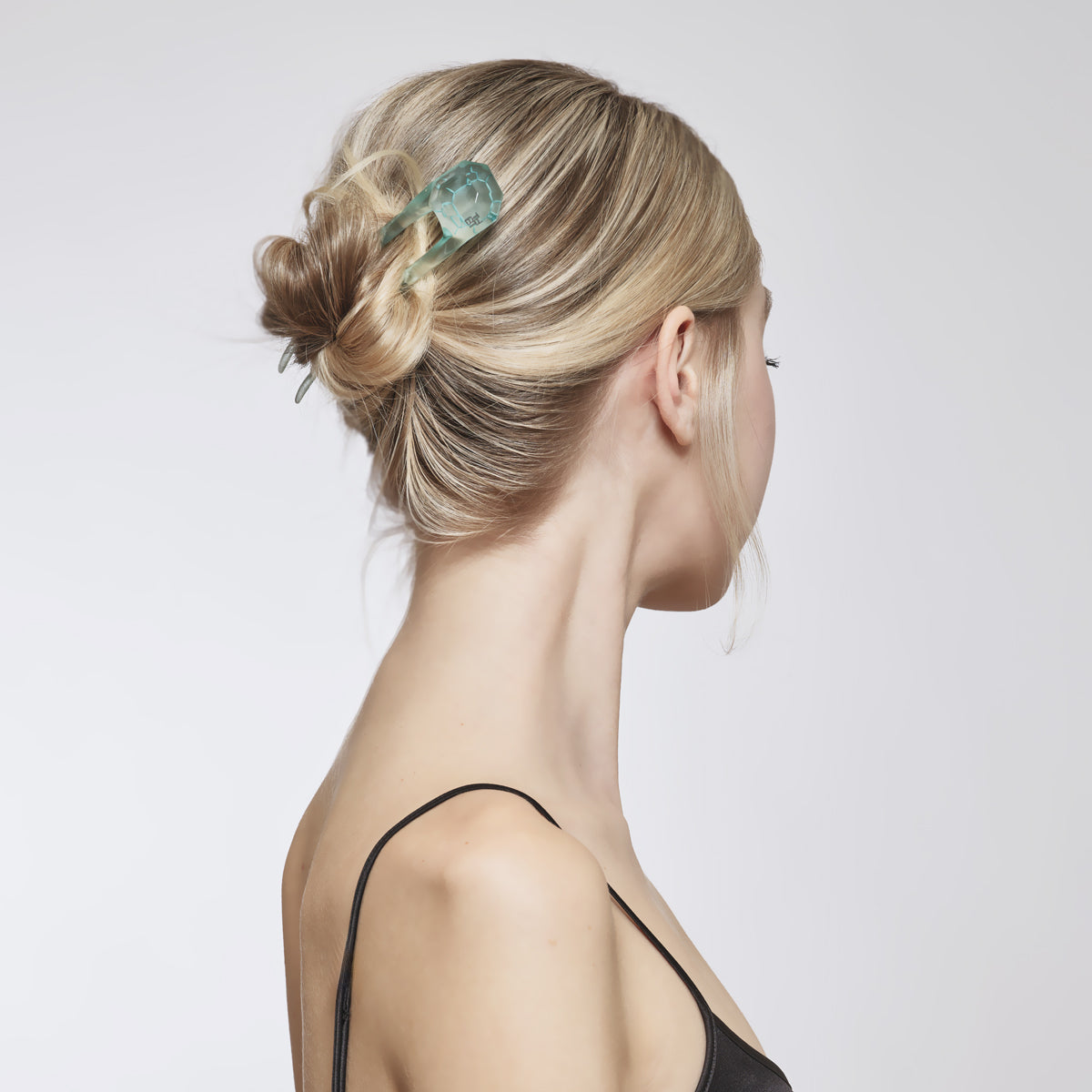 ルーサイト ダイアモンド カット ヘアピン