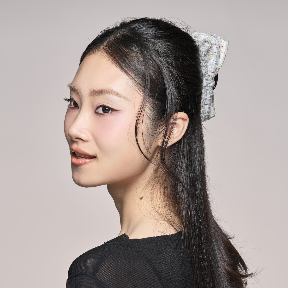 リントンツイード M ヘアージョークリップ