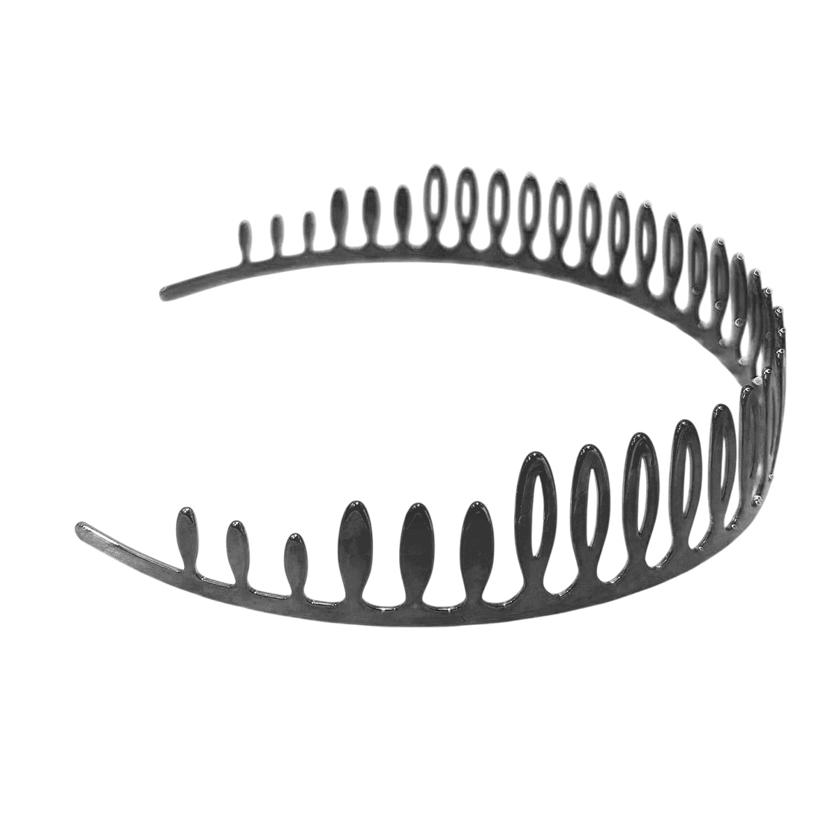 メタリック コーム ヘッドバンド