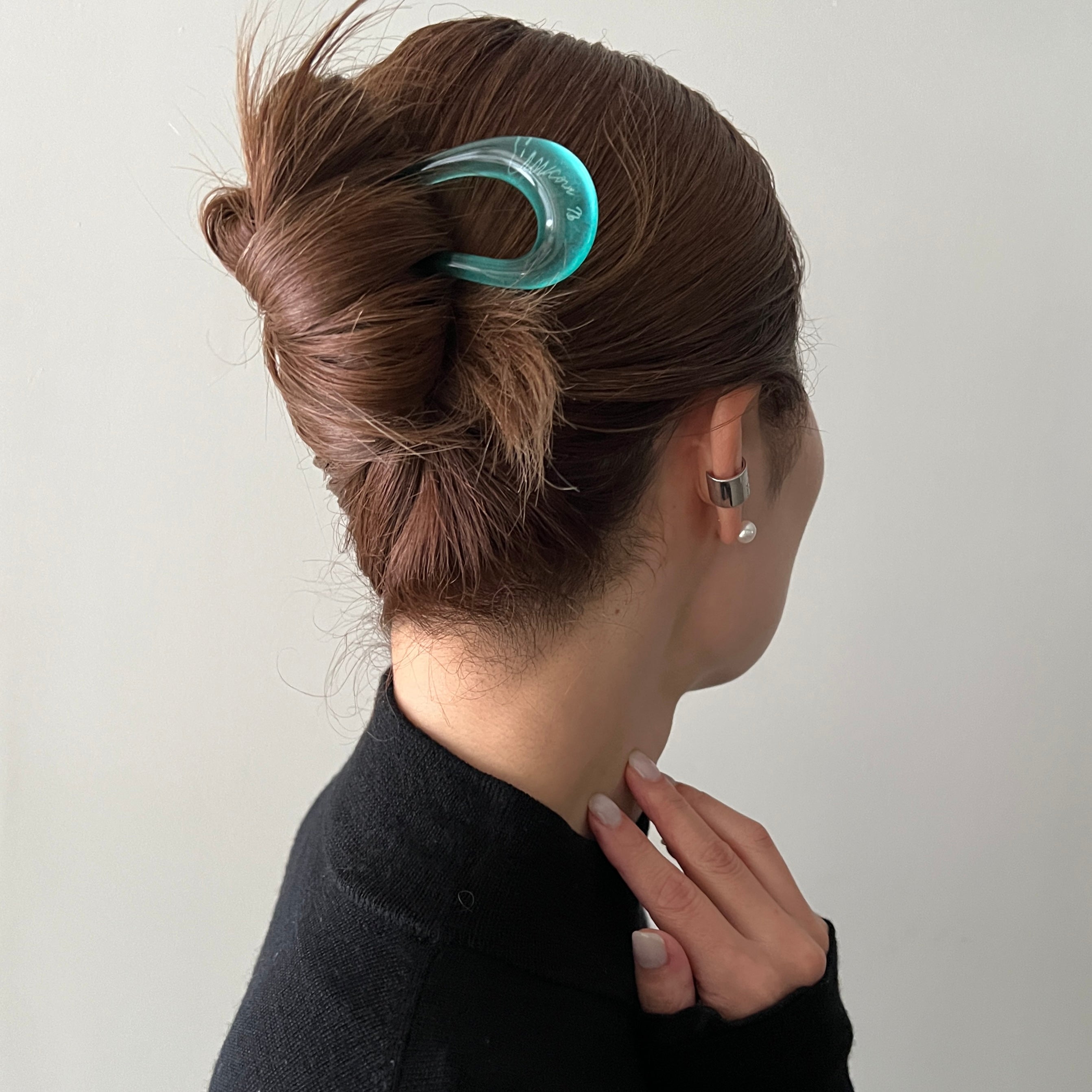 ルーサイト ゾディアック レター ヘアピン