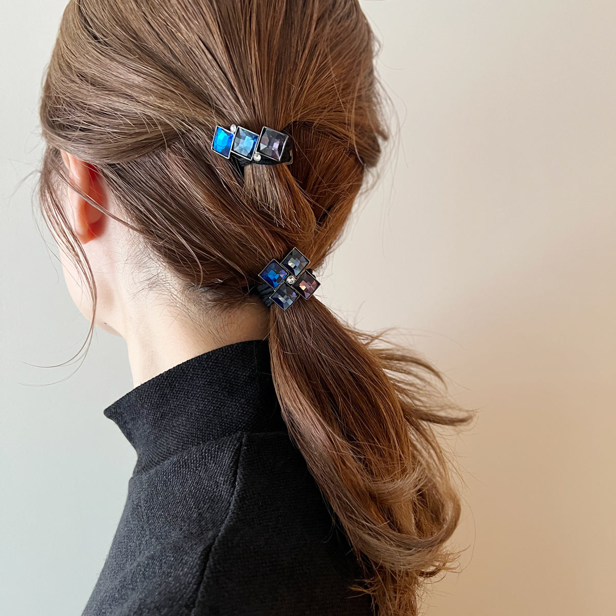 ハニニャンクリスタルプリズムウィンドミルポニー クリスタル プリズム ウインドミル ポニー | THE HAIR BAR TOKYO