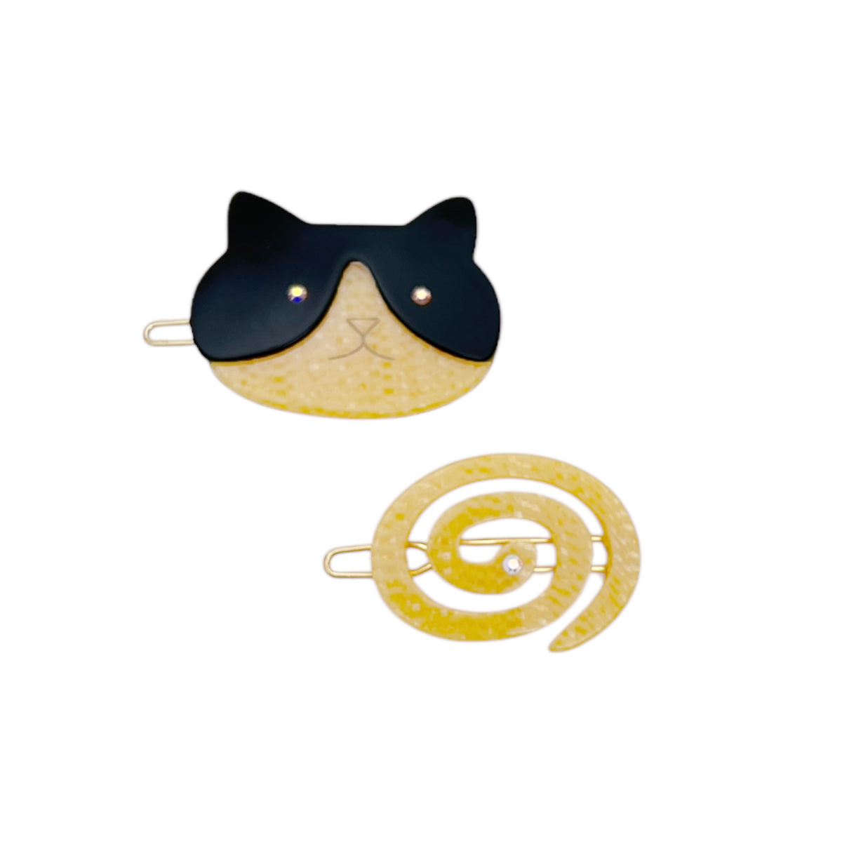マスクド キャット + スパイラル クリップ