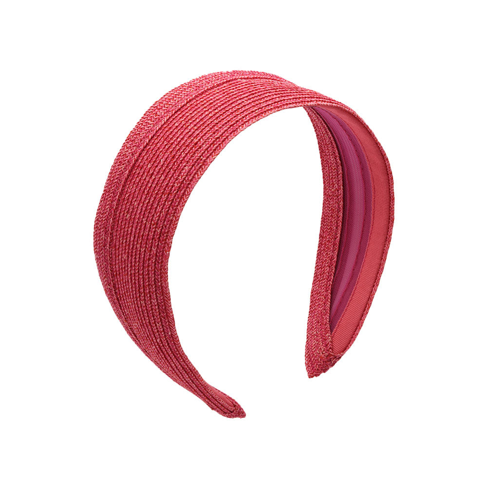 未使用 crinkle crinkie crinke ヘッドバンド ストロー エクストラ ワイド ベーシック ヘッドバンド | THE