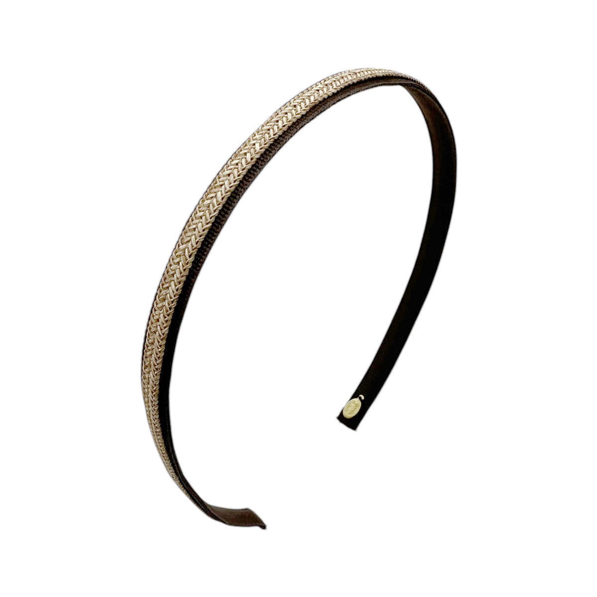 ストロー ストライプ スキニー ヘッドバンド | THE HAIR BAR TOKYO