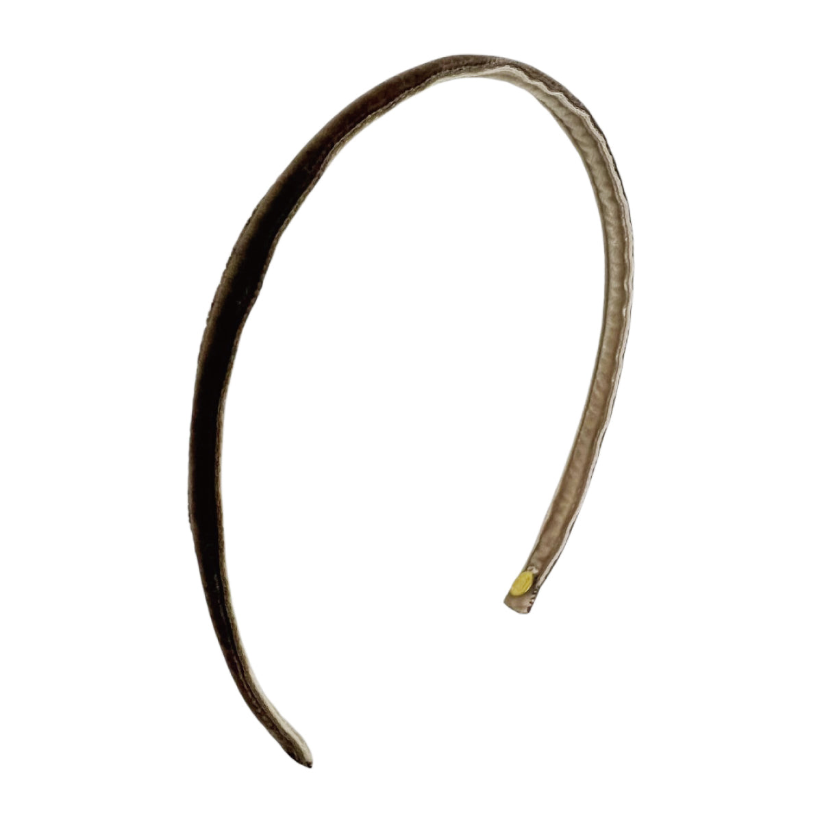 LUDLOW 黒 ベルベット ヘアバンド ベルベット 1/2