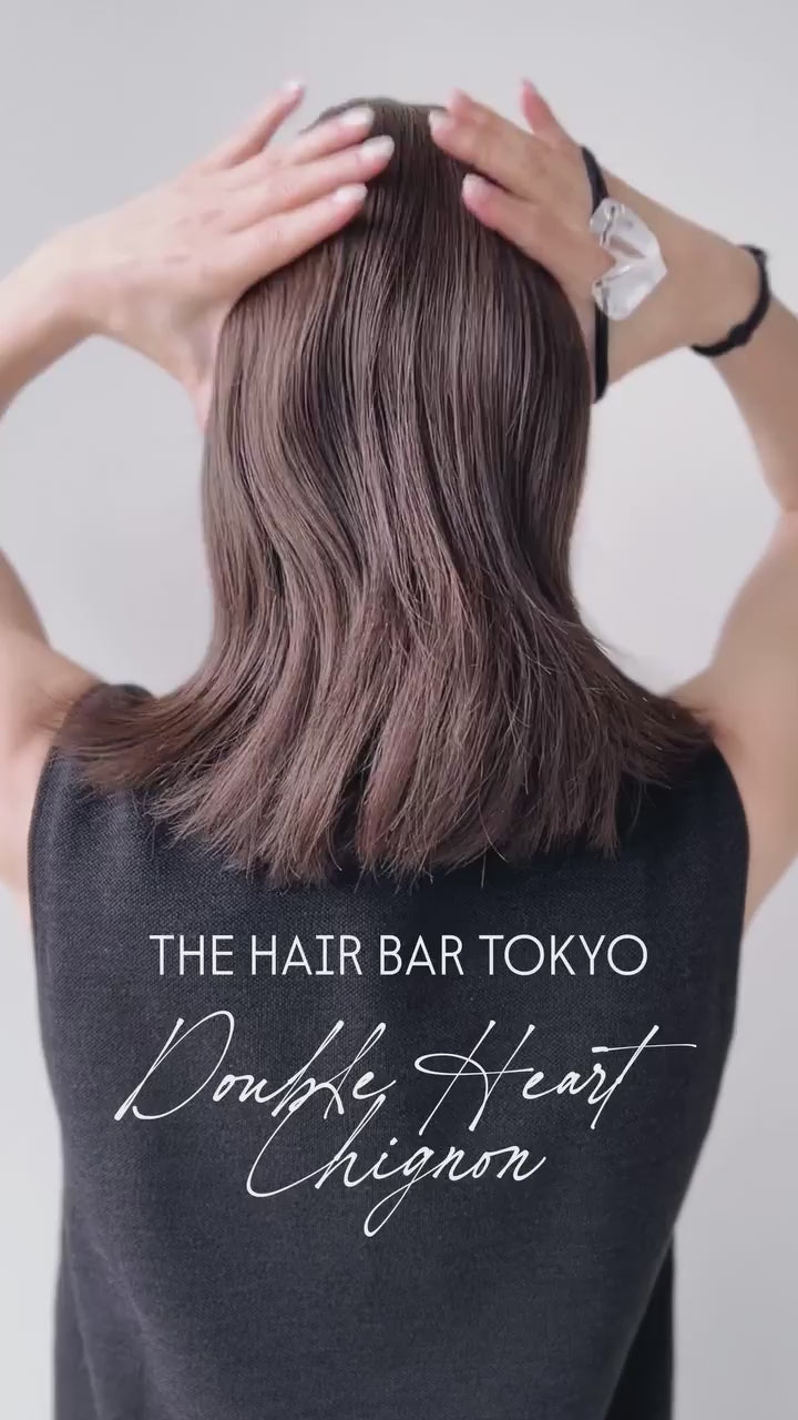 ハートジェム ポニー ラージ ウィズ アイコンスタッズ | THE HAIR BAR