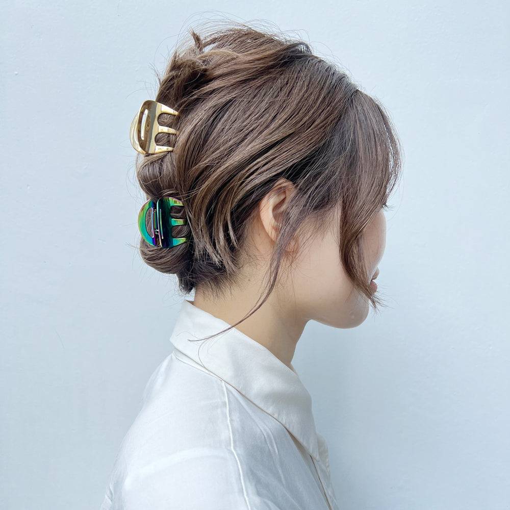 コレットマルーフ メタルペブルジョークリップ ①コレットマルーフ メタルペブルジョークリップ