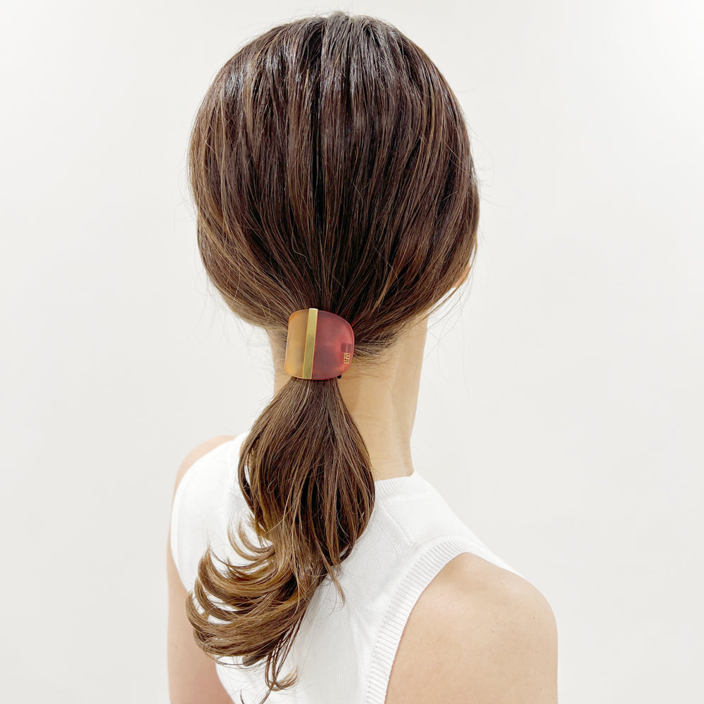 ルーサイト カフポニー ウィズ メタル | THE HAIR BAR TOKYO