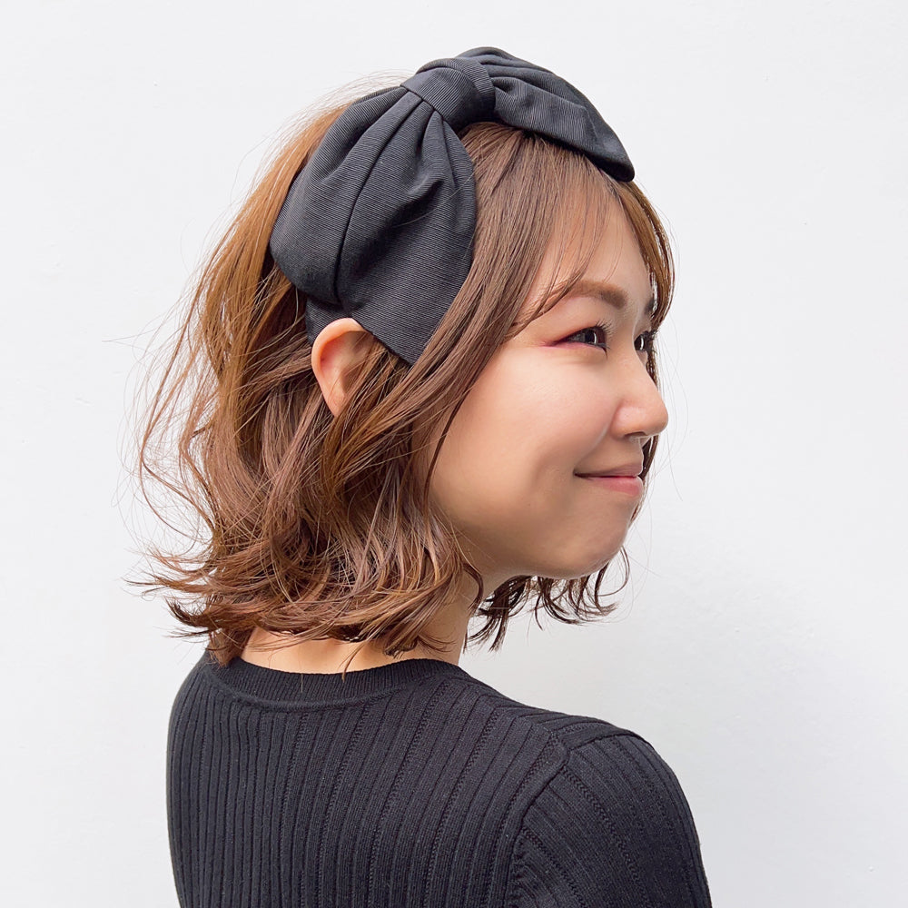 BENGALINE LARGE BOW HEADBAND/ベンガリン ラージ ボウ ヘッドバンド