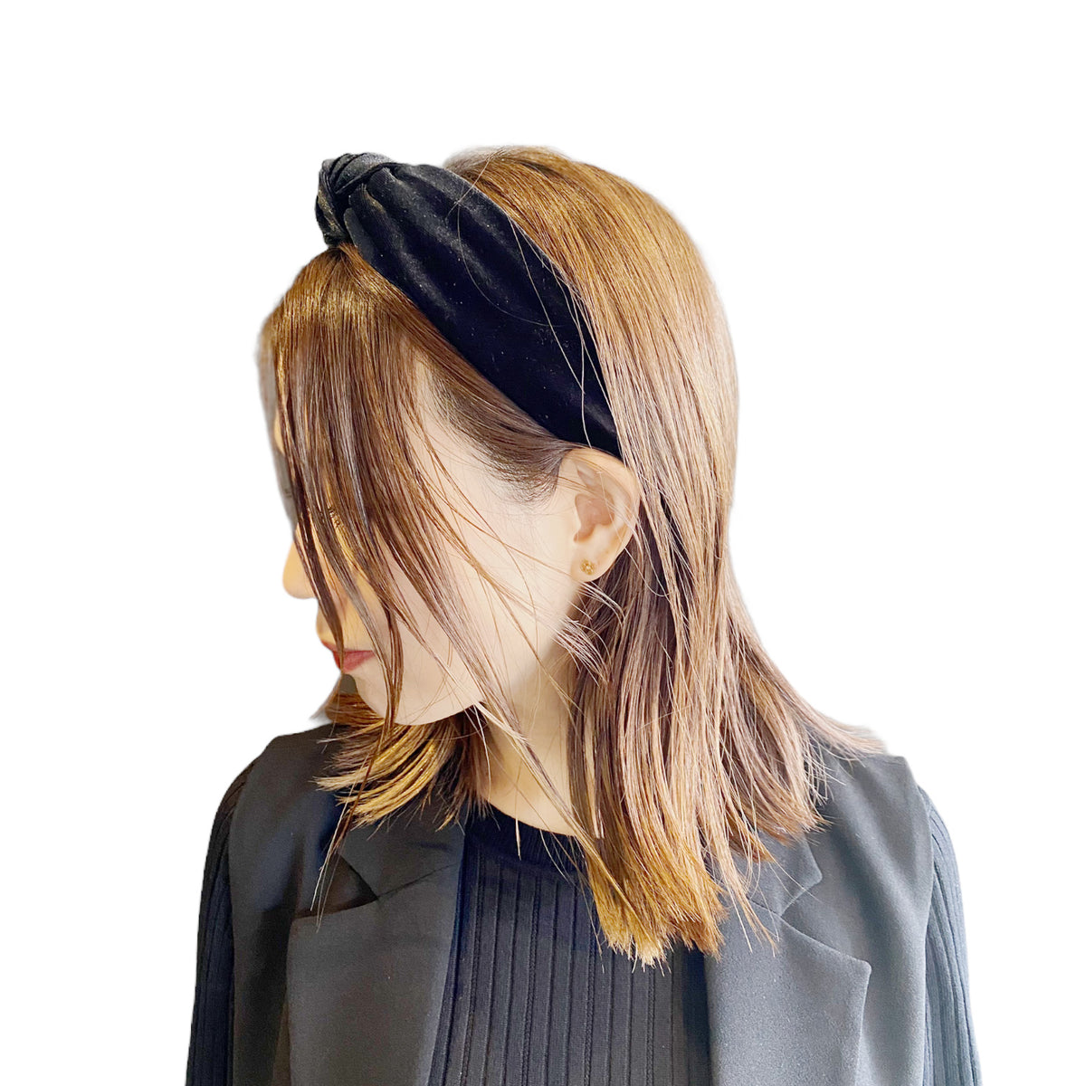 ウーマンズ バーナデット ベルベット ウィンター ターバン ヘッド