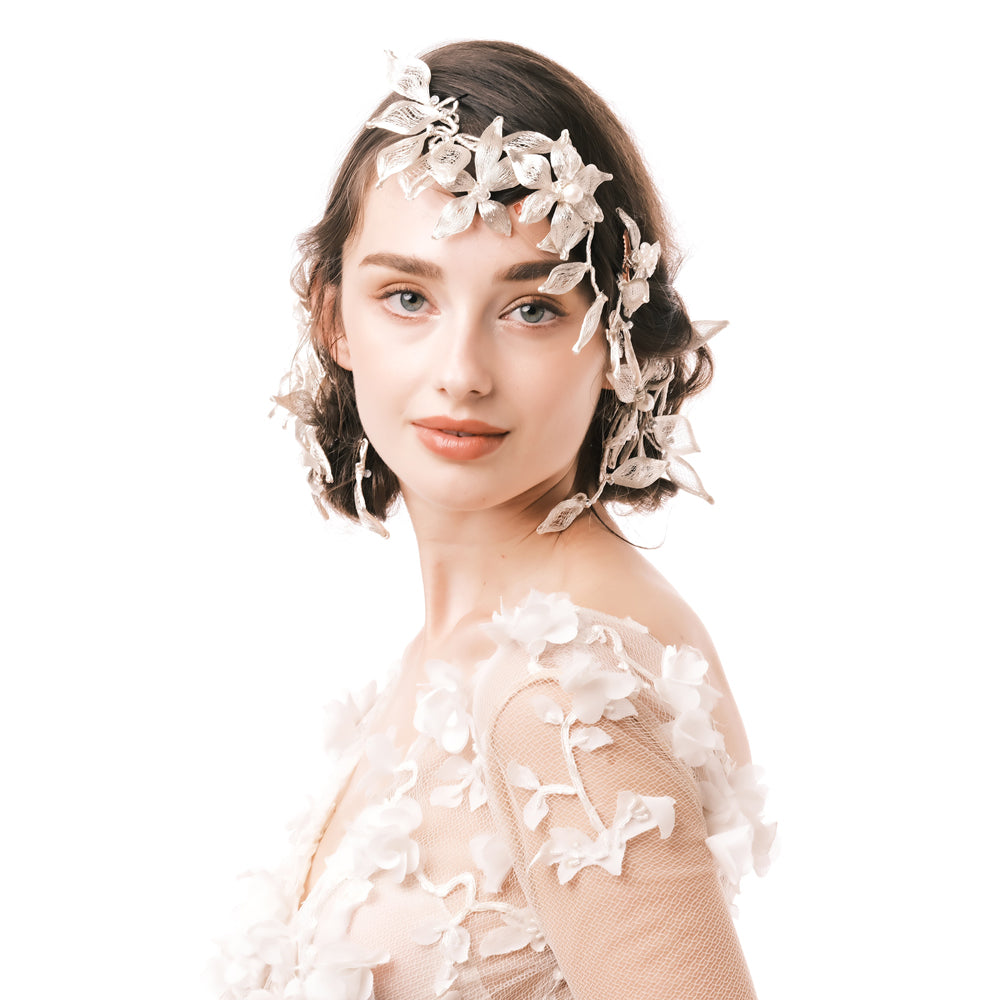 コレットマルーフ/colette malouf】メッシュ ダリア ビーク クリップ