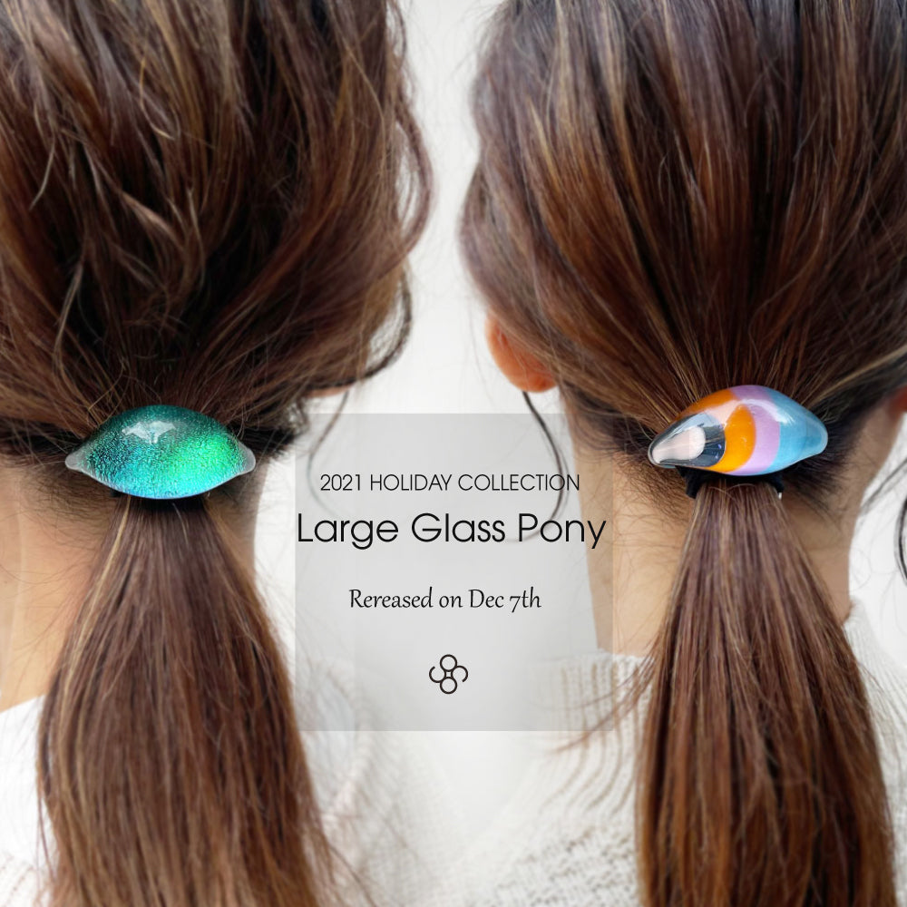 Large Metallic Glass Pony