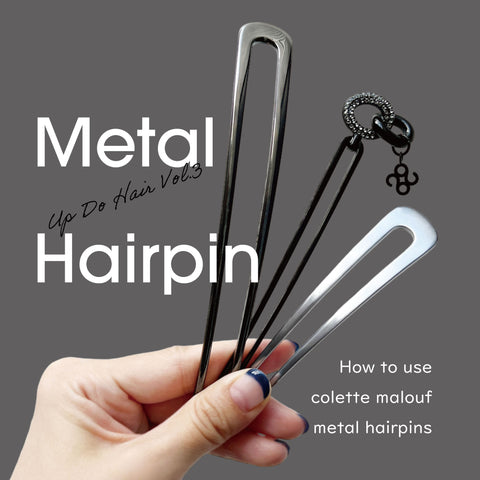 colette malouf Metal U Hairpin | THE HAIR BAR TOKYO