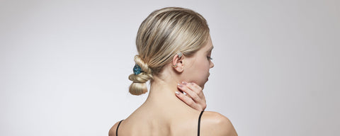 thbt ヘアピン 2pcs SET】クッション ドット ヘアピン（ヘアピン）｜4INT