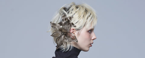 コレットマルーフ　新品未使用　シルバー　ポニー Lucite Collection2023Fall | THE HAIR BAR TOKYO