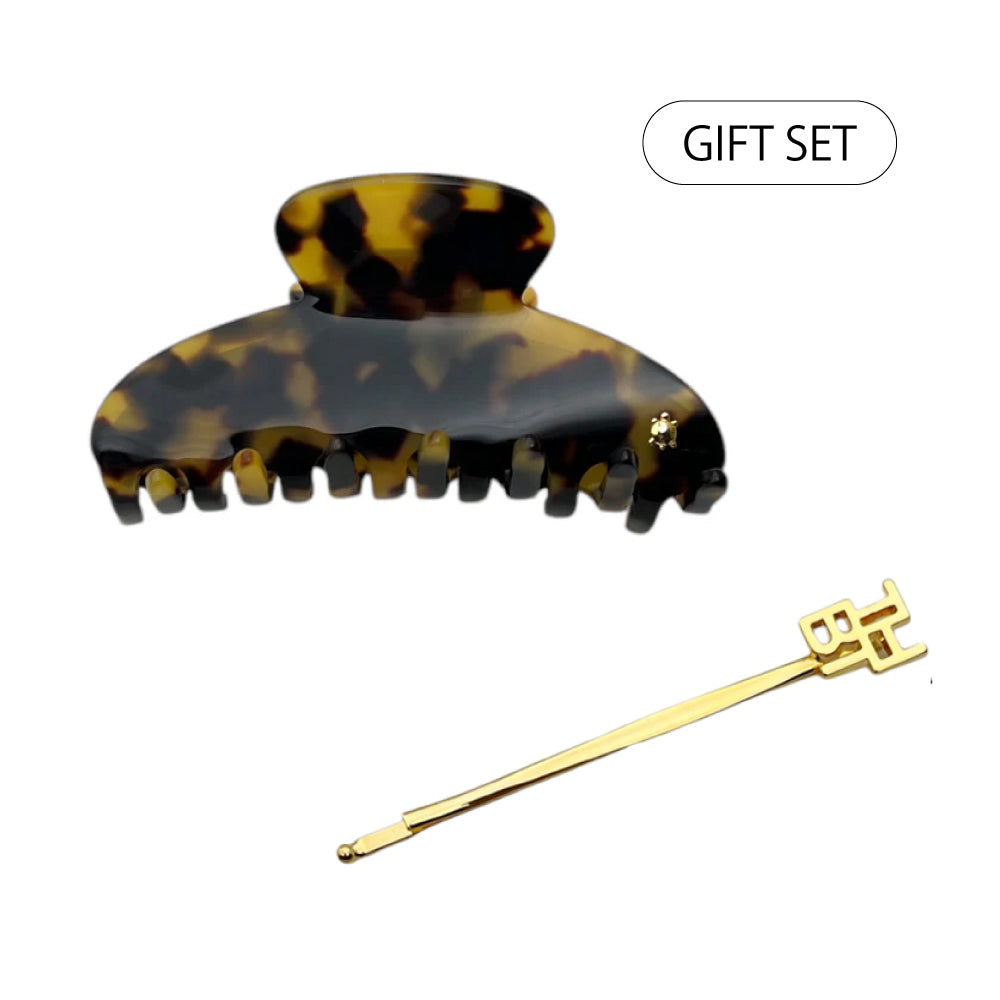 【WEB限定 gift set】ヘア ジョー M+THBTエンブレム ボビーピン(TOK/GLD)