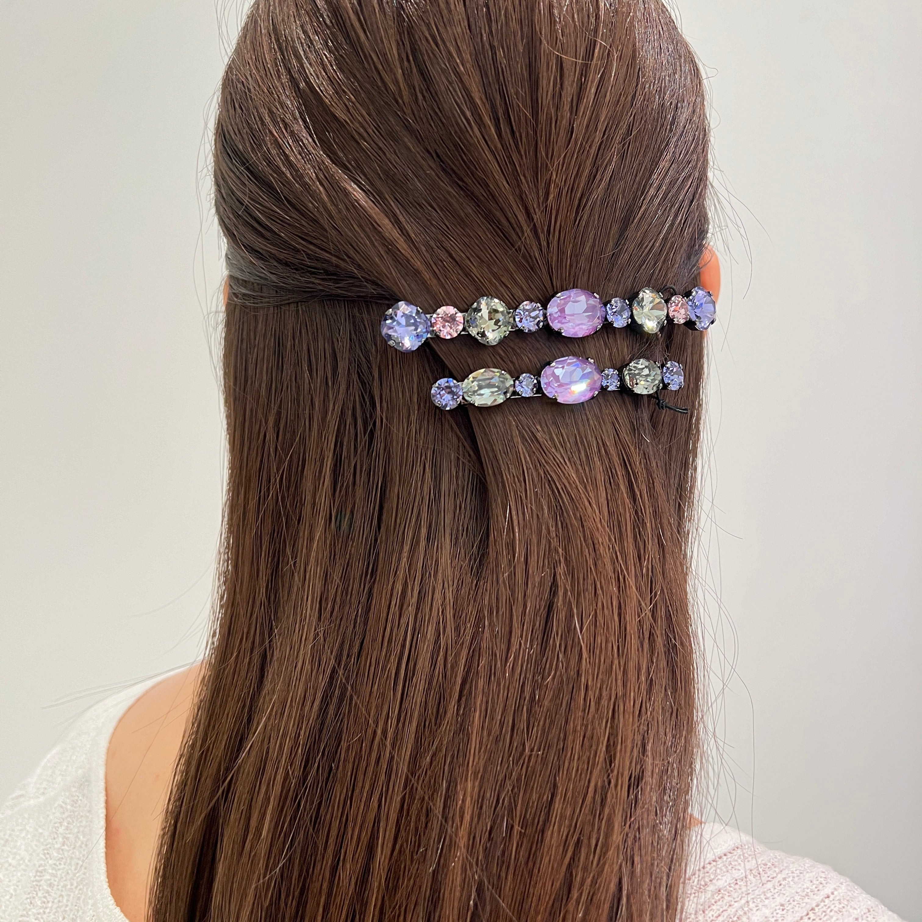 メタル ジェム 8cmバレッタ | THE HAIR BAR TOKYO
