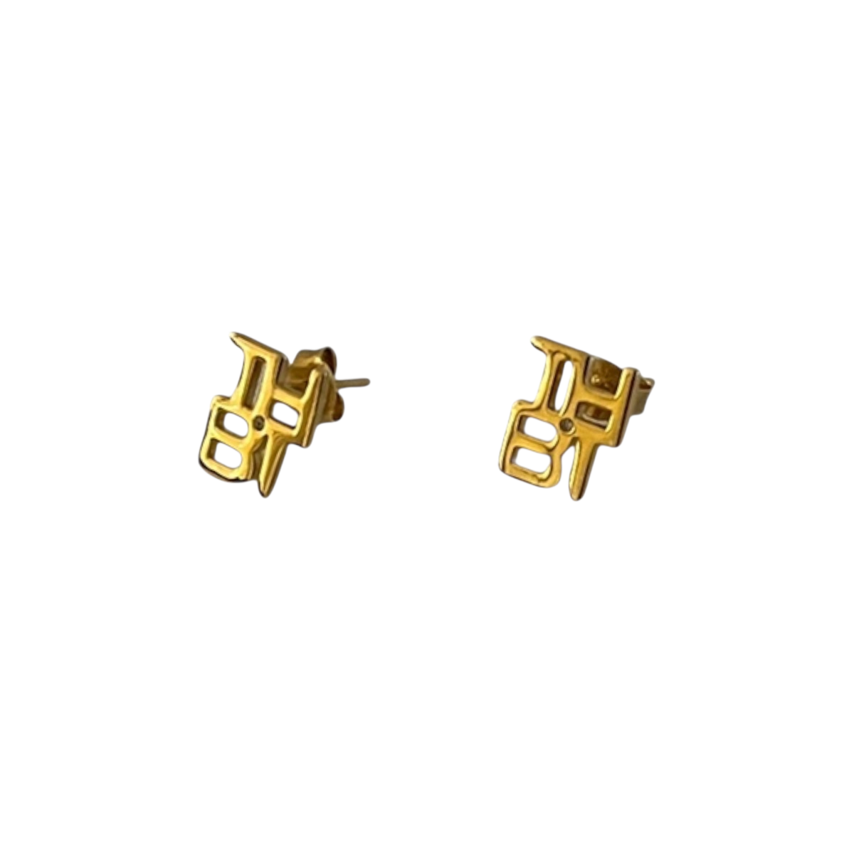 シルバー925 THBT エンブレム イヤリング(ピアス)