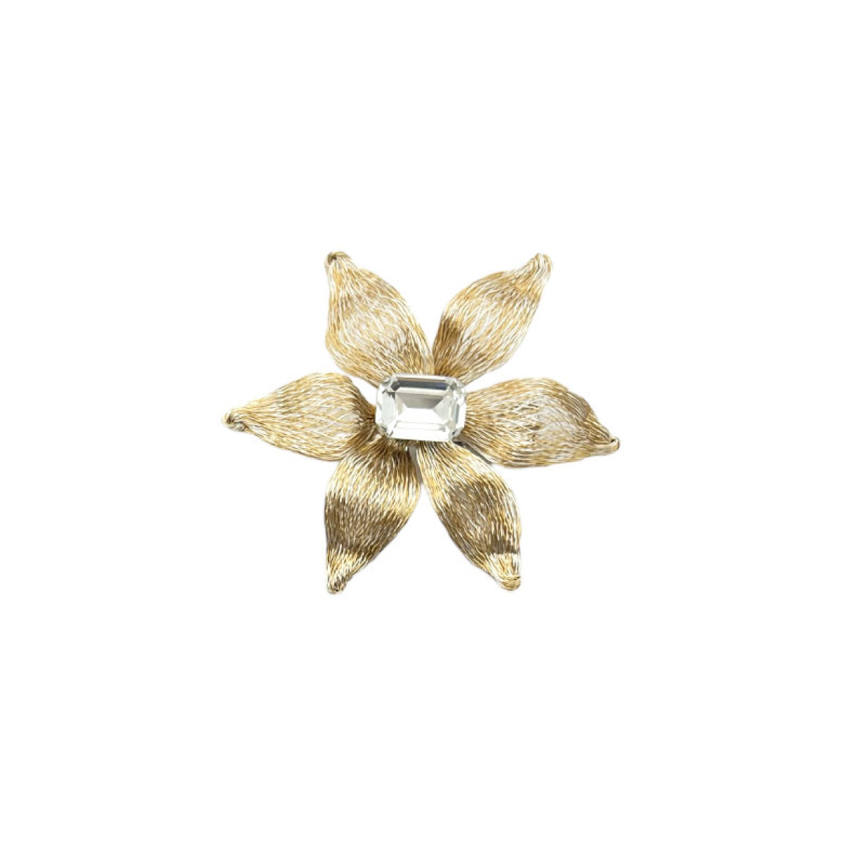 colette malouf メタルメッシュフラワー　クリップ　3点セット colette malouf メタルメッシュフラワークリップ3点セット