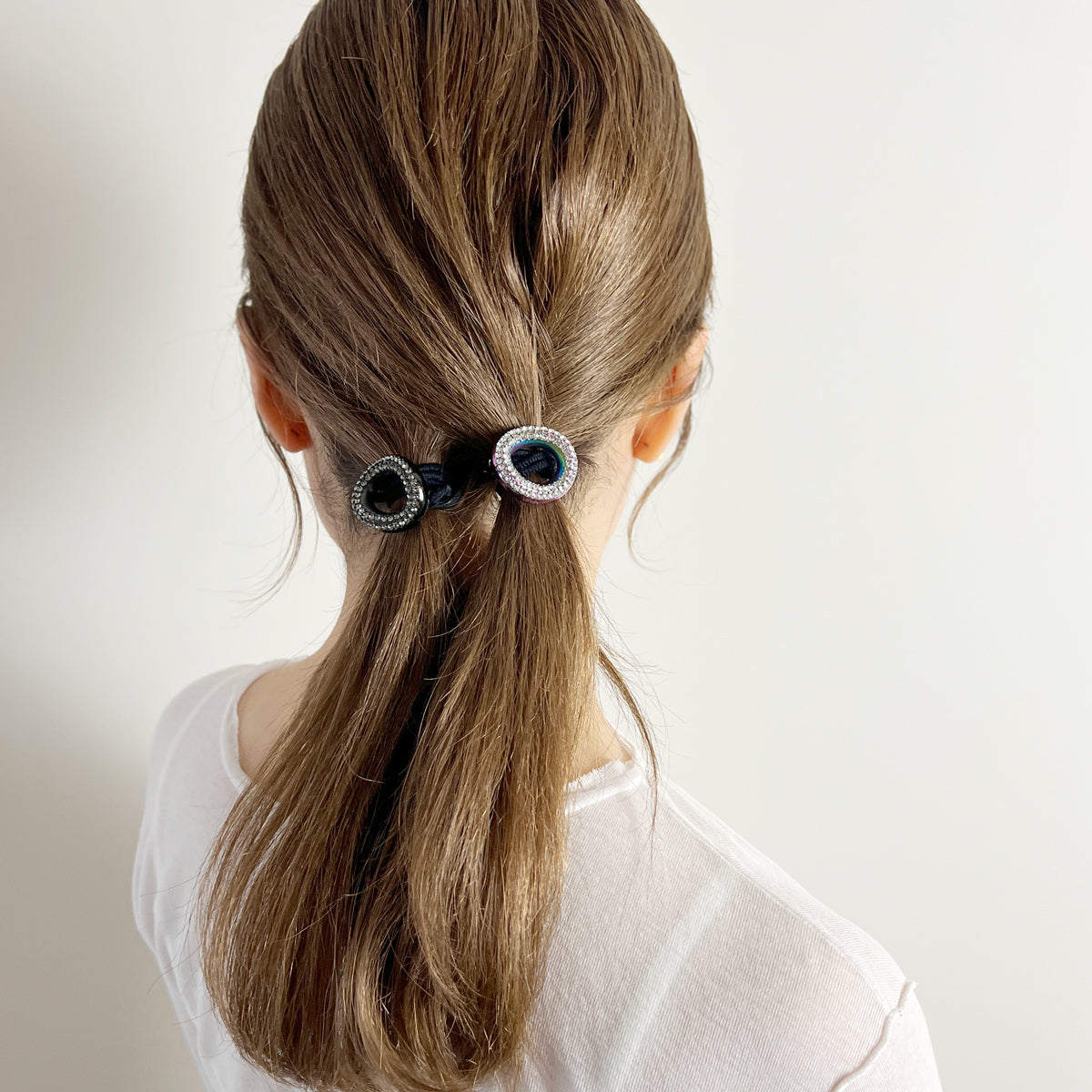 colette malouf/コレットマルーフ　ポニー colette malouf】Large Crescent Lucite Pony コレットマルーフ
