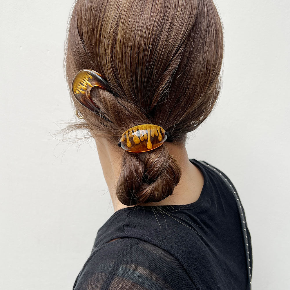 ドリッピング ペイント ヘアピン | THE HAIR BAR TOKYO