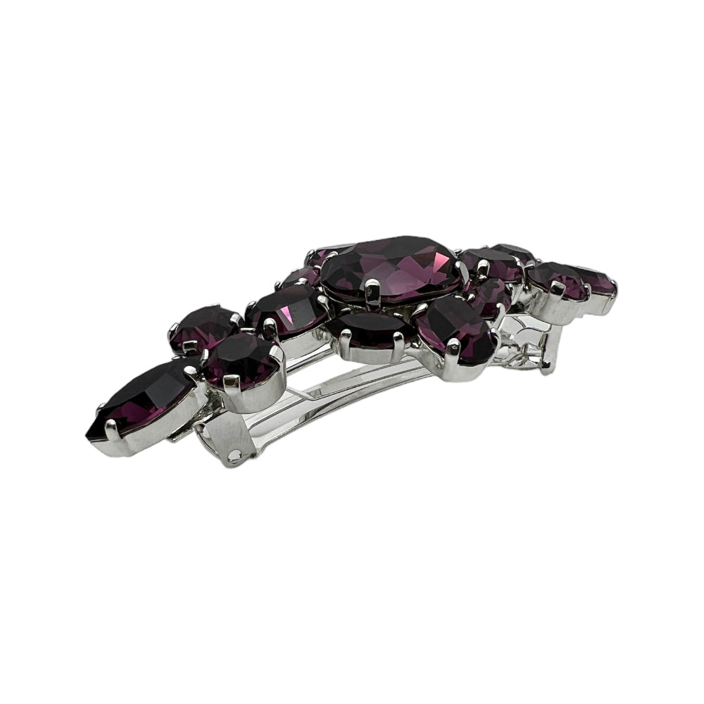 ラインストーン クロス 6センチ バレッタ | THE HAIR BAR TOKYO 