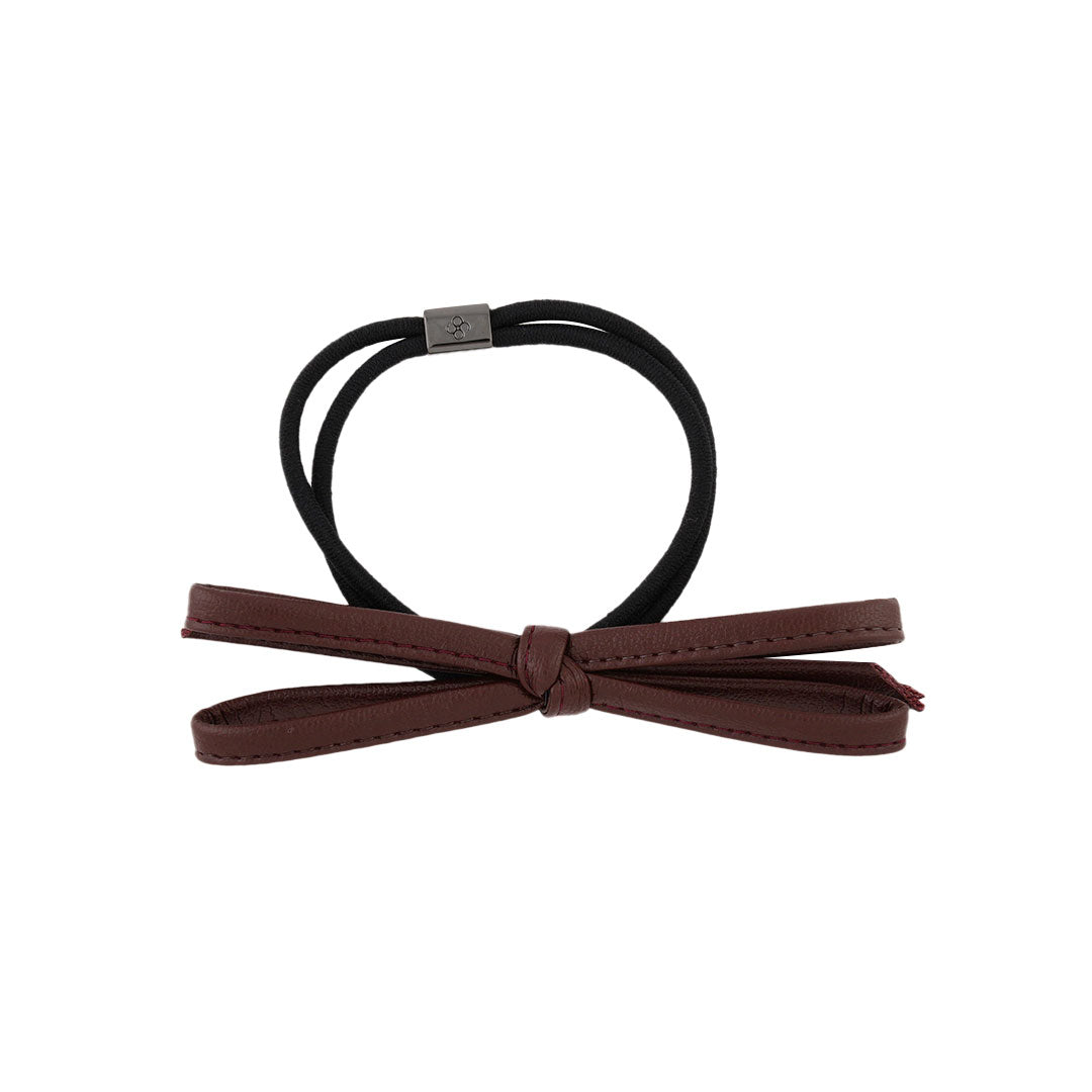 ヴィーガン レザー ボウポニー