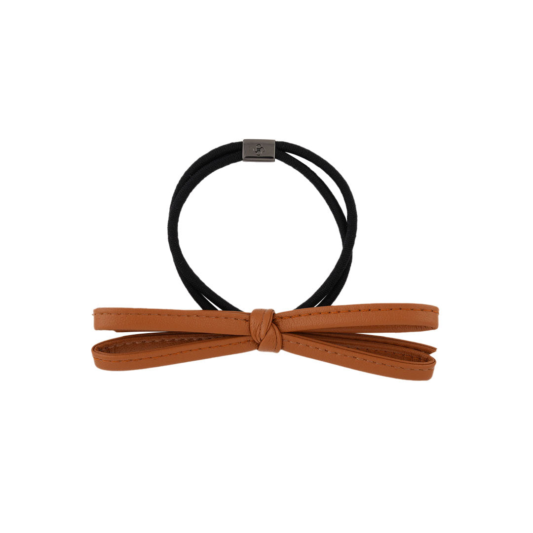 ヴィーガン レザー ボウポニー