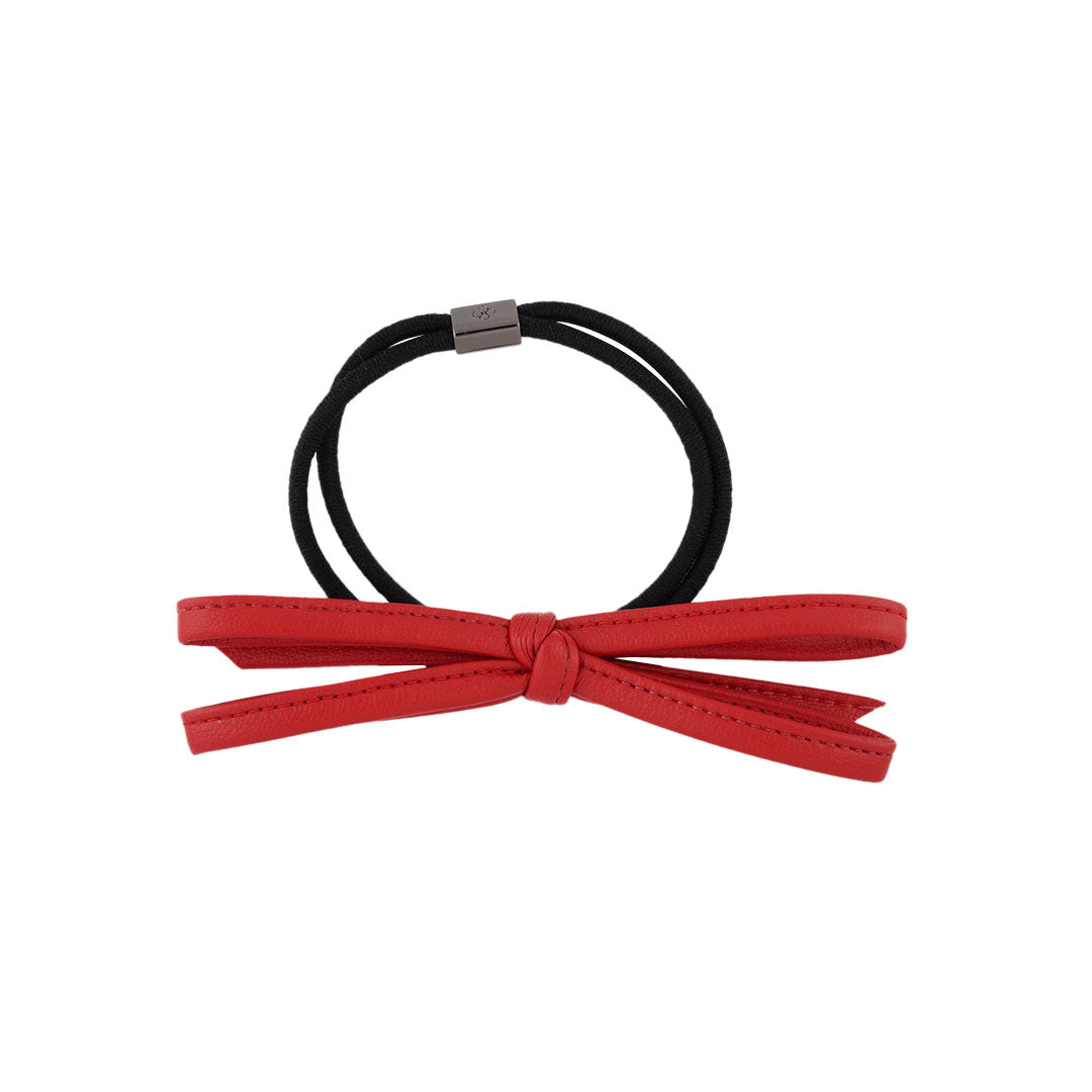 ヴィーガン レザー ボウポニー