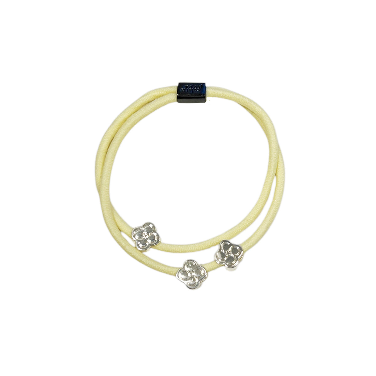 トリプル アイコン ビーズ エラスティック