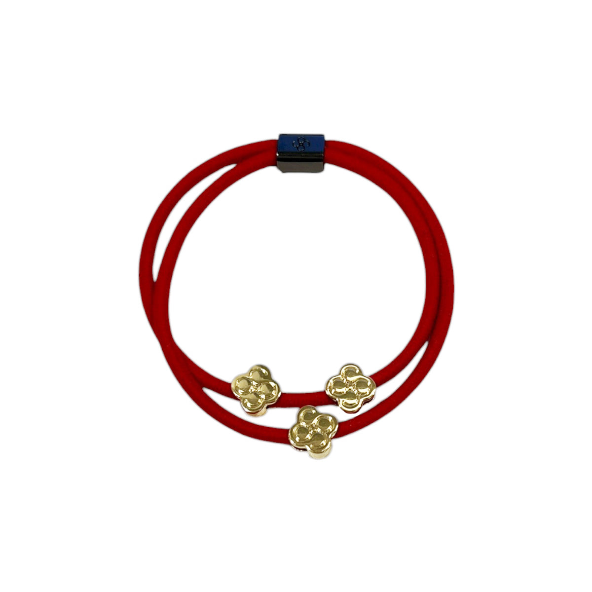 トリプル アイコン ビーズ エラスティック