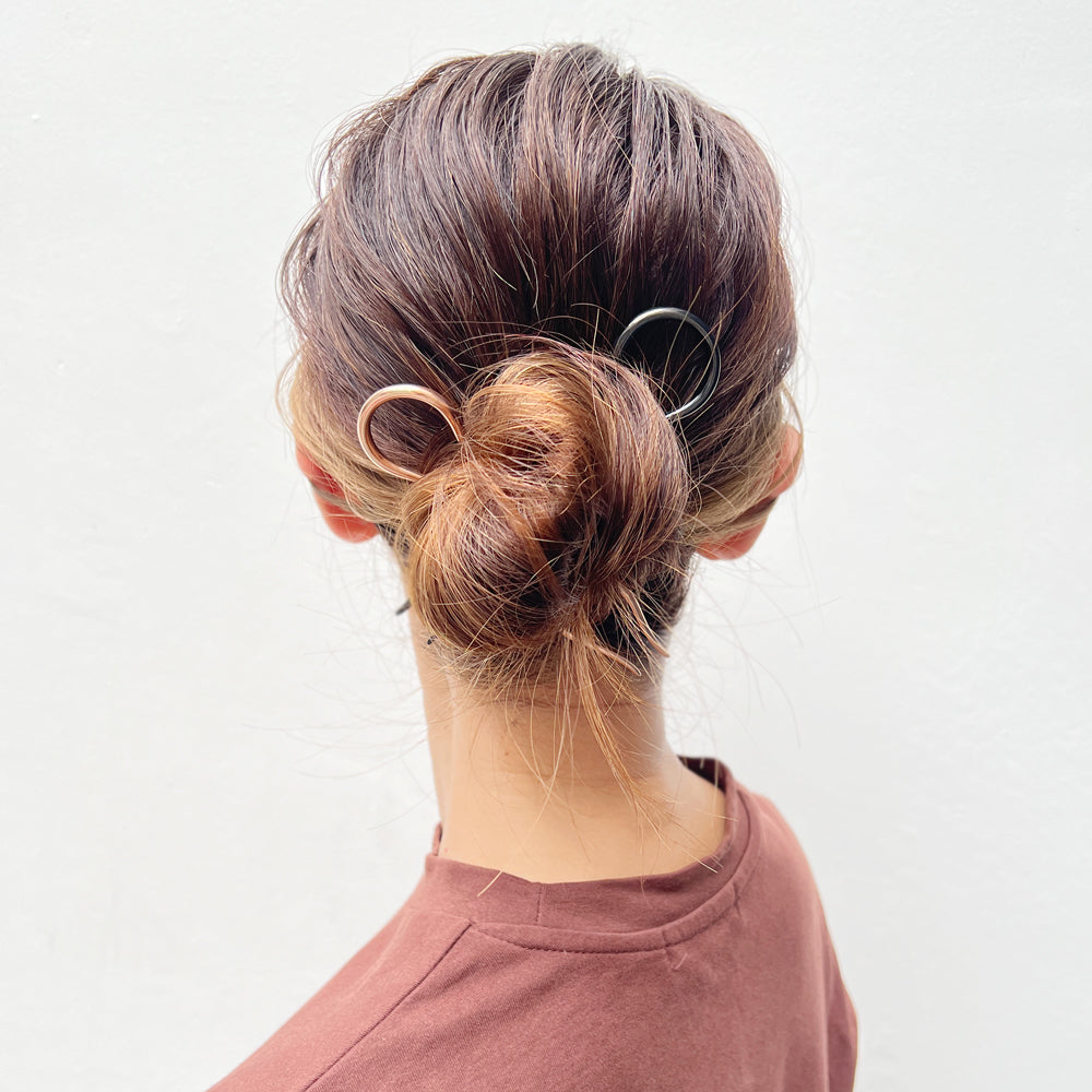 メタル ウェービー ヘアピン