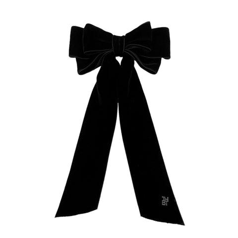 ベルベット トリプルボウ 10cmバレッタ | THE HAIR BAR TOKYO