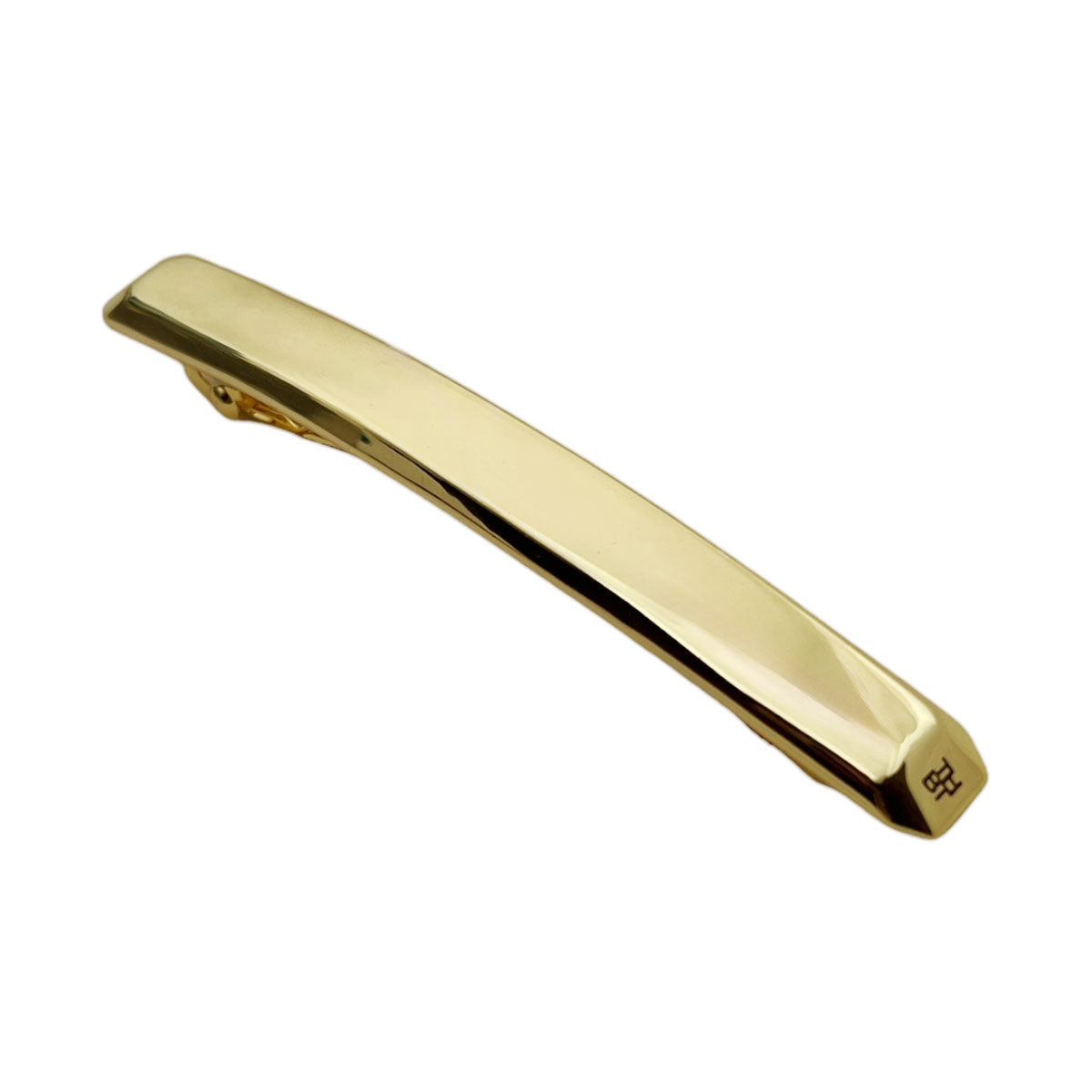 【WEB限定 Mother's Day gift set】シルク スクランチー ウィズ ボールド リング+メタル ジェム 10cmバレッタ(BRN/GLD)