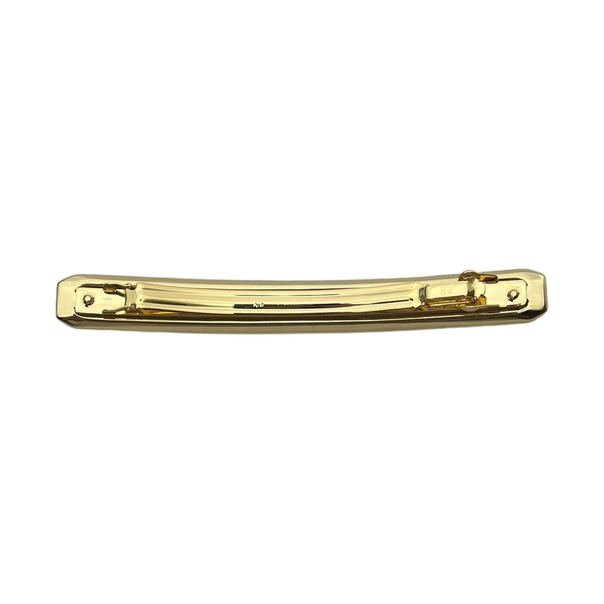 【WEB限定 Mother's Day gift set】シルク スクランチー ウィズ ボールド リング+メタル ジェム 10cmバレッタ(BRN/GLD)