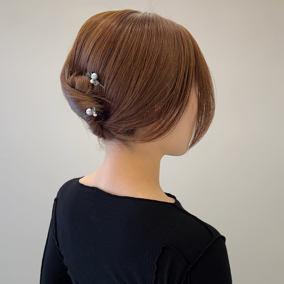 パール クリスタル ボール クリップ