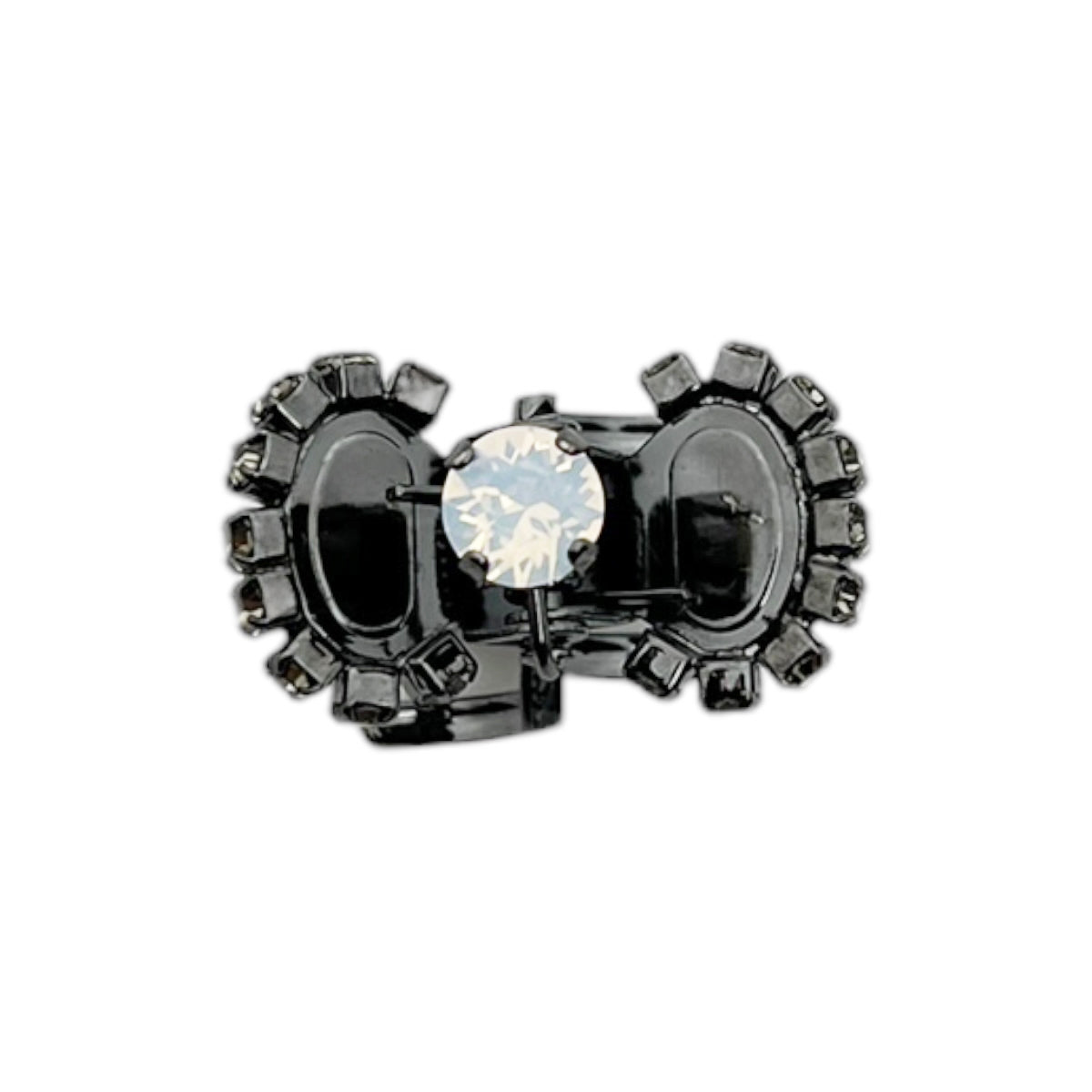 j&m davidson ジョークリップ jaw clip w crystal j&m davidson ジョークリップ jaw clip w crystal