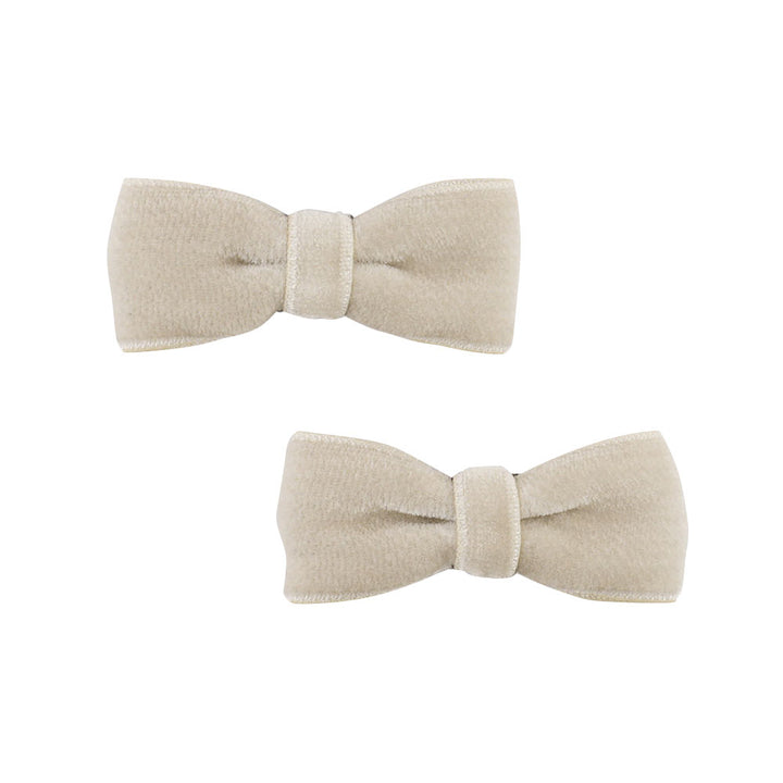 ベルベットボウ スナップクリップ セットオブ2