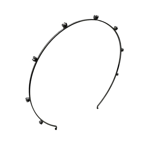 【即日発送可能◎】Crystal Charm Headband メタル 1/8