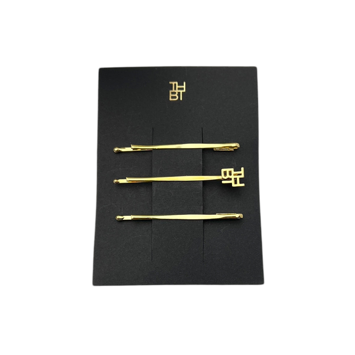 THBTエンブレム ボビーピン セットオブ3